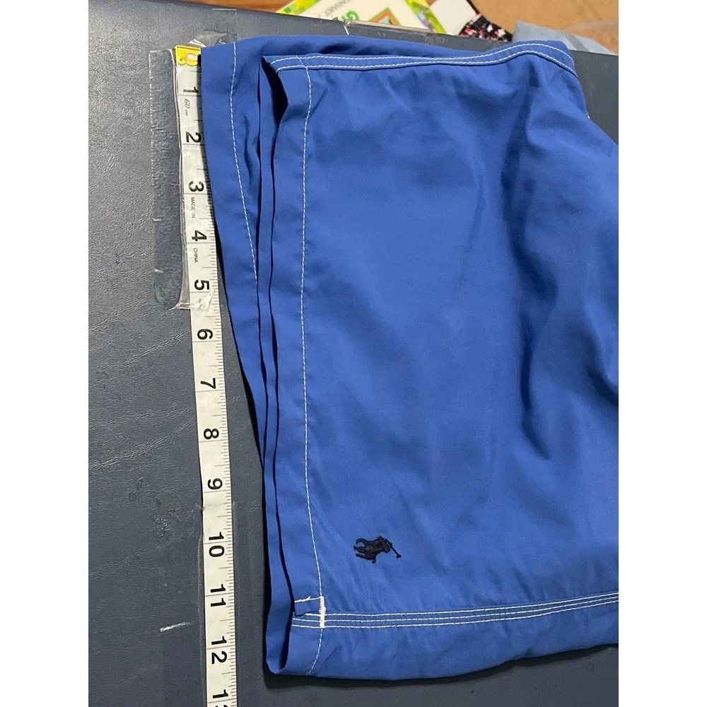 Polo Ralph Lauren Men's Royal Blue Cargo Swim Trunks ‎ XL Beach Resort Vacation